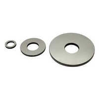 Graphite Thrust Pads - Carbon Graphite Material, Available In Various Sizes, Silver Finish | Ideal For Industrial Applications