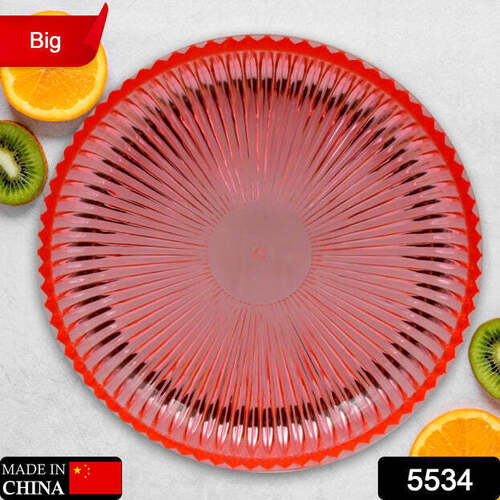 ROUND PLASTIC DINNER PLATE