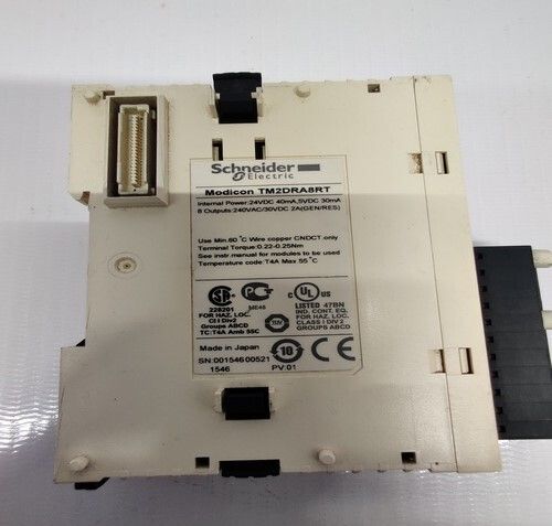 SCHNEIDER ELECTRIC TM2DRA8RT EXPANSION MODULE