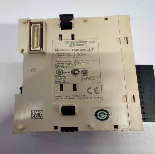 SCHNEIDER ELECTRIC TM2AMI2LT ANALOG INPUT MODULE