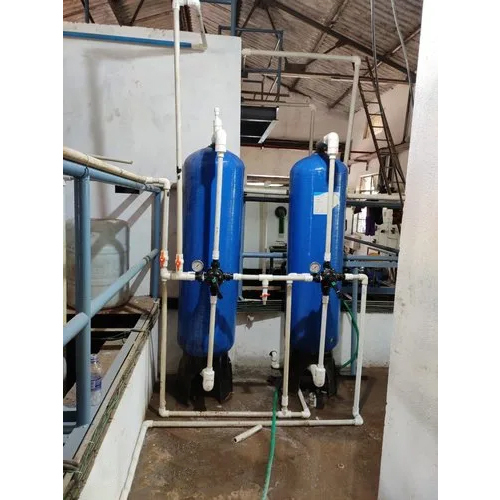 Semi Automatic Water Softner Plant