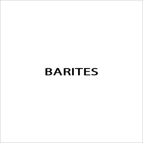 Barites Fillers Application: Industrial