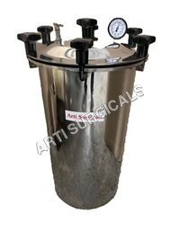 Vertical Portable Autoclave 37 Ltr 12x20 Single Wall
