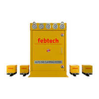 Industrial Auto Die Clamping Unit - Color: Yellow