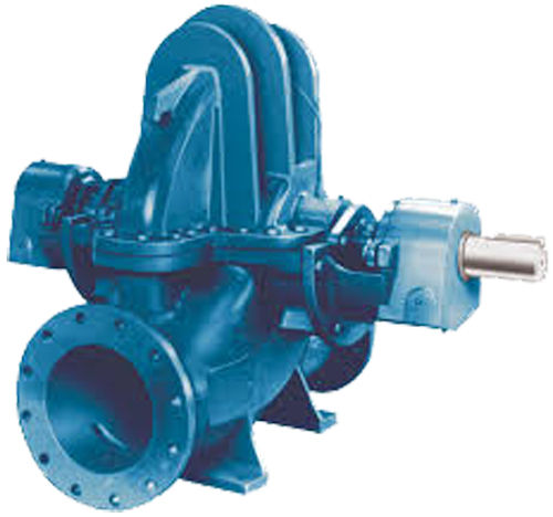 Horizontal axially double suction split casing centrifugal pump