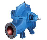 Horizontal axially double suction split casing centrifugal pump