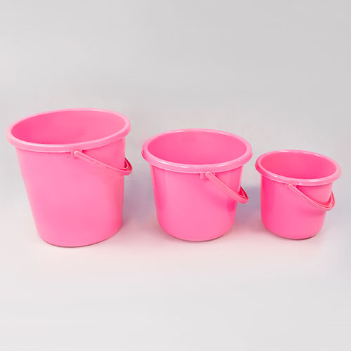 Plastic Pink Bucket