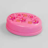Plastic Pink Soap Case