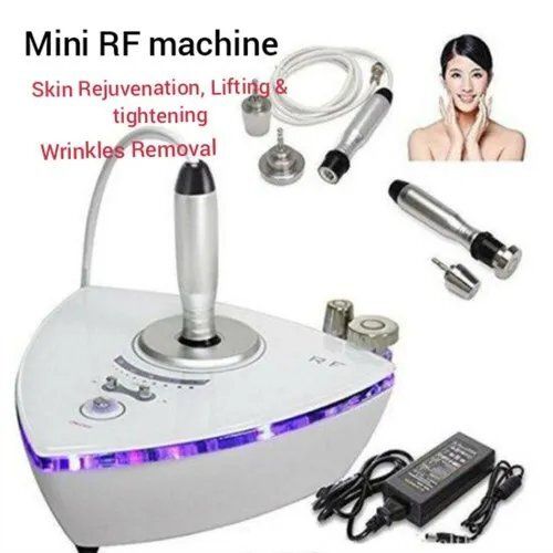 White Mini Rf Skin Lifting Device