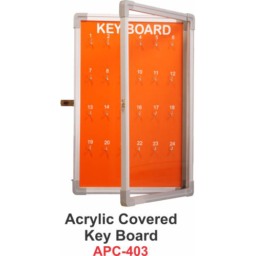 key coverd acriylic board