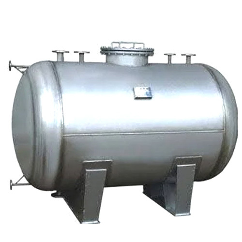 Silver Stainless Steel Storage Tank For Chemical Industry