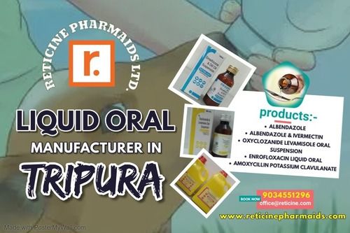 LIQUID ORAL MANUFACTURER IN TRIPURA