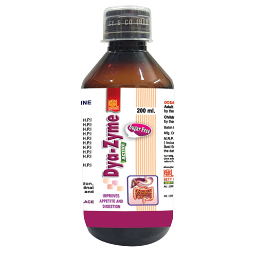 DYAZIME SUGAR FREE 200ML