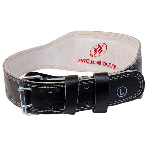 4 Layer Leather Weight Lifting Gym Belt