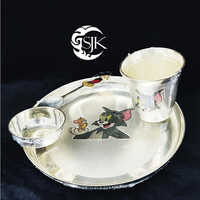 Silver Thali Set