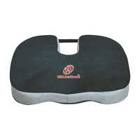 Orthopedic Coccyx Cushion - Cotton, Large Size | Blue Color, Portable & Foldable Design, Non-slip Bottom, Supports Back, Disposable & Recyclable