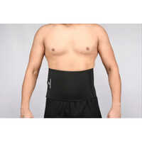 Sweat Abdominal Belt - Neoprene and Elastic, Large Size, Black | Effective Compression, Adjustable Fit, Moisture-Wicking Fabric for Enhanced Comfort