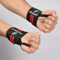 Wrist Support Brace Wrap With Thumb Support Grip - Cotton, 3" X 17" | Portable, Disposable, Foldable Design, Provides Waist Support, Recyclable