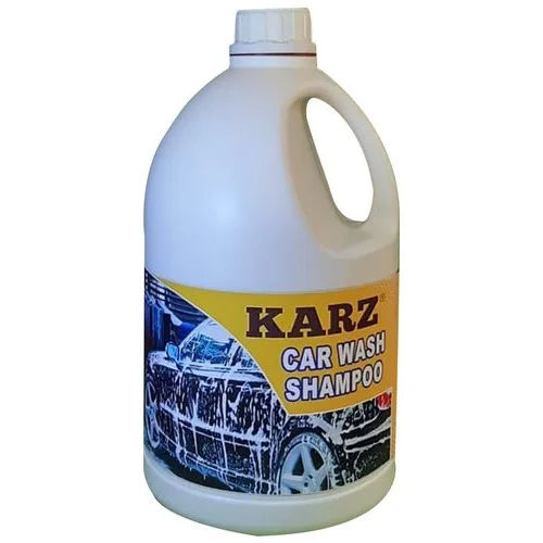 Karz Car Wash Shampoo - 5 Liter New Foam Liquid | Ideal for Car Washing, Compatible with Spray Booths and Polishers