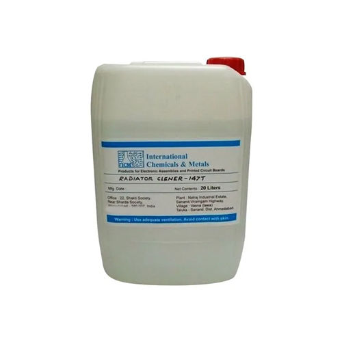 20L Engine Radiator Cleaner Application: Industrial