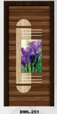 Flower Design Lamination Doors