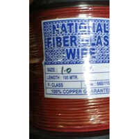 Fibre Glass Wire - Pvc Insulated, 100 Meter Length | Red Color, 220-240 Volt Rated, Ideal For Industrial Applications