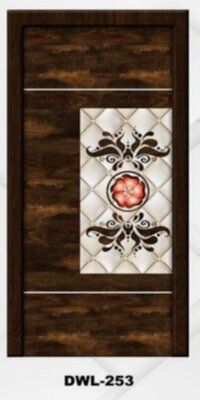 Flower Design Lamination Doors