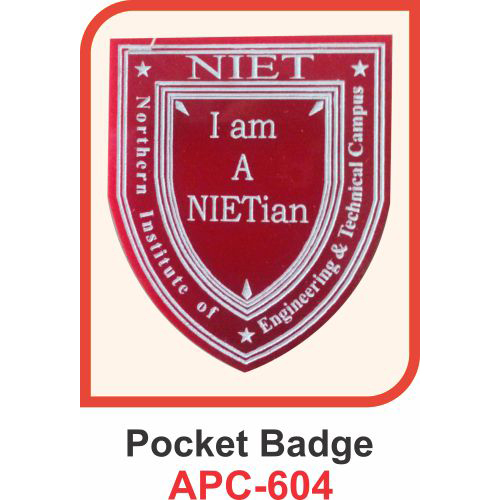 pocket badge APC-604