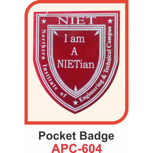 pocket badge APC-604