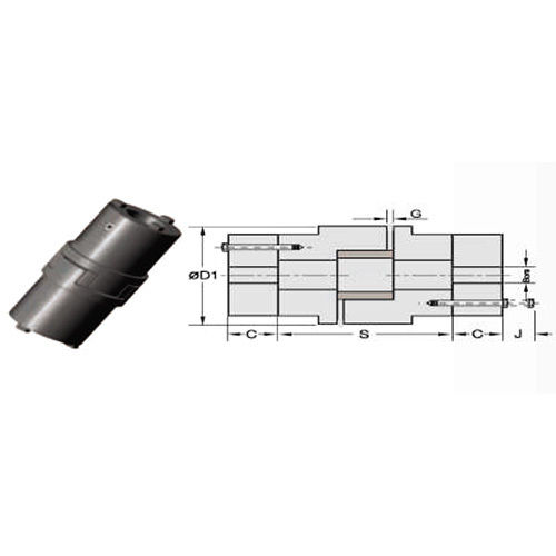 Standard Spacer Coupling Size: Customized