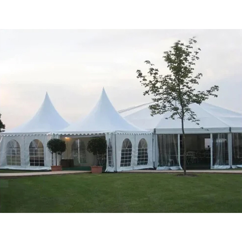 White PVC Pagoda Tent