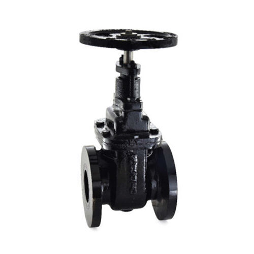 Black 1079A Cast Iron Sluice Valve Pn 1.0 Flanged