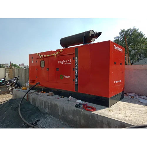 Red Three Phase Generator