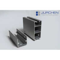 Slider Fixture Rail - Aluminum Alloy 75mm/100m H-35/40/100/120 L , Silver Finish With Adjustable Sliding Mechanism For Versatile Display Solutions