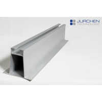 Aluminium Solar Panel Mounting Mini Rail - Aluminium, Lightweight, Silver, Customizable Number Of Cells | Dependable Weather-resistant Design, Efficient Installation