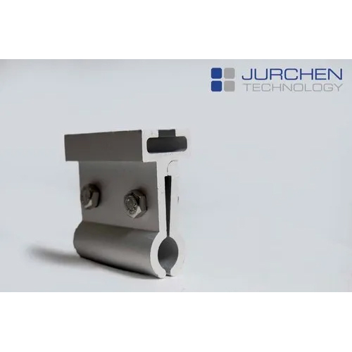 Non Penetrating Roof Clamp For Kalzip - Aluminum Customized Shape Silver Color | Durable Waterproof Easy Installation for Solar Panels