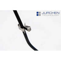 Ss Cable Clamps - Aluminum Material | Rectangle Shape, Black Color, High Standard Design For Secure Cable Management Solutions