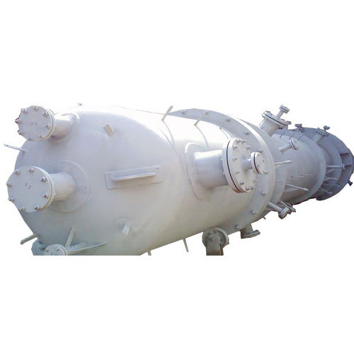 Silver Pressure Vessels Column For Used Oil Filtration And Recycle