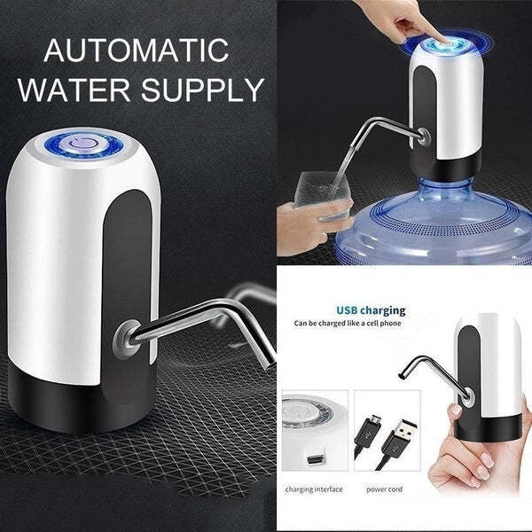 AUTOMATIC DRINKING COOLER USB CHARGING PORTABLE PUMP DISPENSER