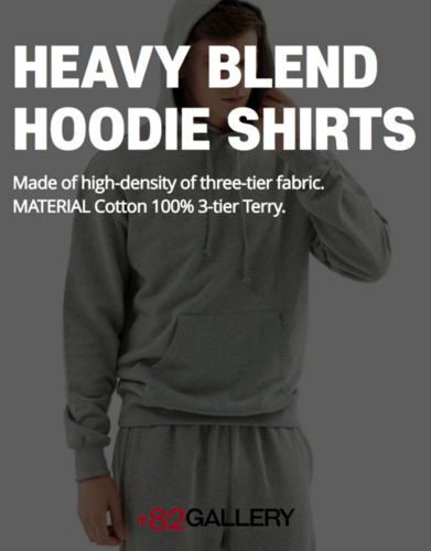 HEAVY BLEND HODDIE SHIRTS