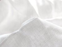 100% pure white cotton fabric
