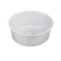 Single Use Gallipot - Plastic Material, 120ml / 60ml Size, White Color | Single Use Surgical Holloware, Steam/eo Sterilization Method