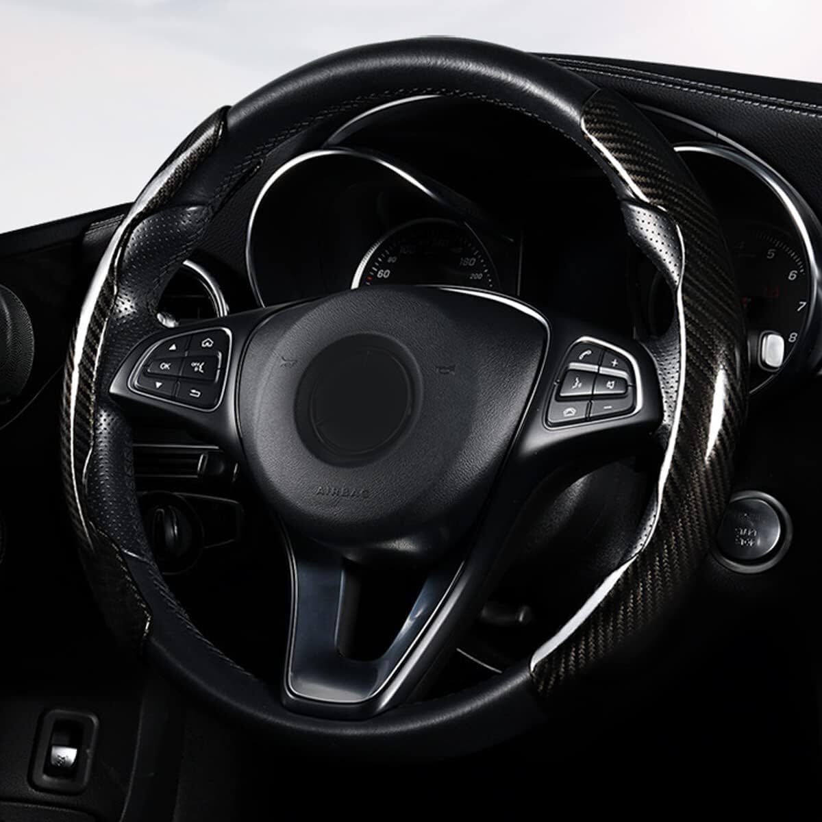 Car Steering Wheel Cover