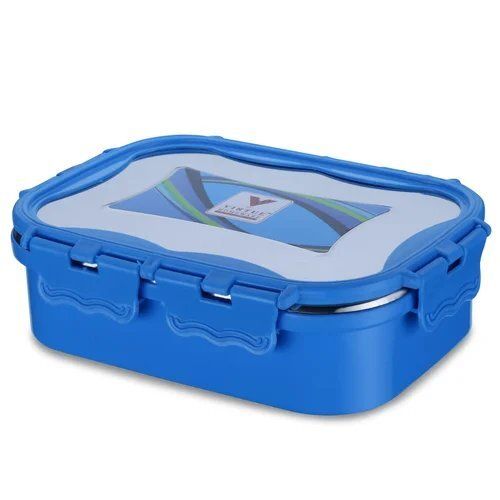 VH Carry Hot Virtue Homeware 700ml Blue Stainless Steel Lunch Box
