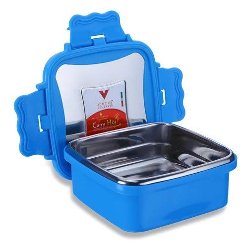 VH Carry Hot Virtue Homeware 300ml Blue Thermo Lunch Box