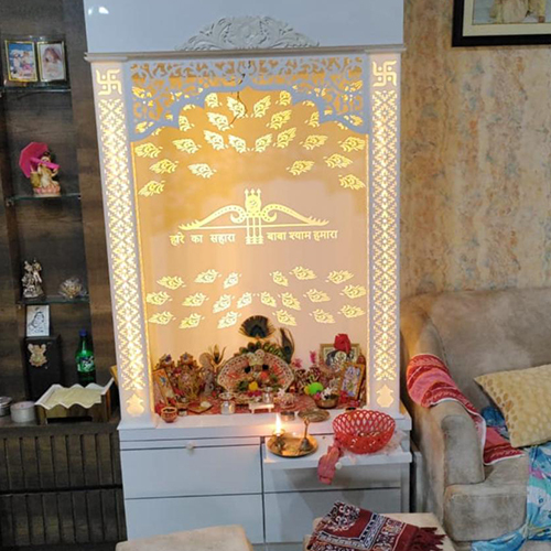 Corian Pooja Mandir