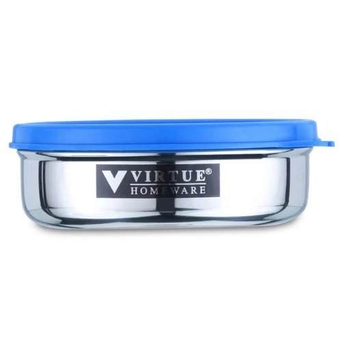 Virtue Homeware Blue Stainless Steel Small Container