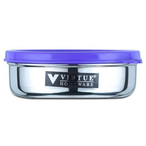 Virtue Homeware Purple Stainless Steel Small Container