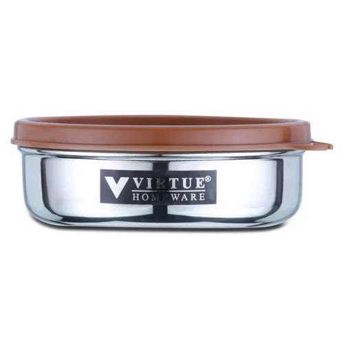 Virtue Homeware Brown Stainless Steel Small Container