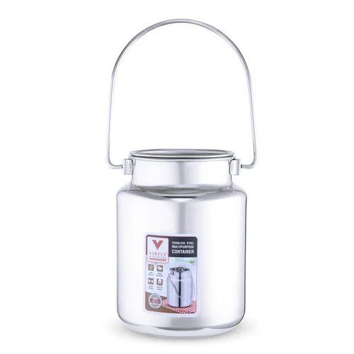 VH Daily Pot Virtue Homeware 3000ml Stainless Steel Can